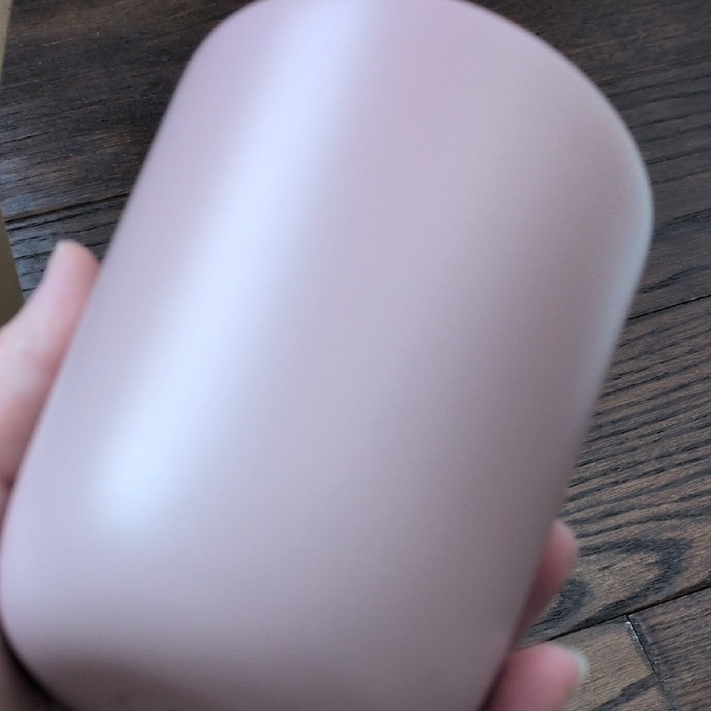 WATERDROP I NWT 12 oz Dusty Pink Matte Stainless Steel Cup Wine Glass Tumbler - Picture 6 of 9